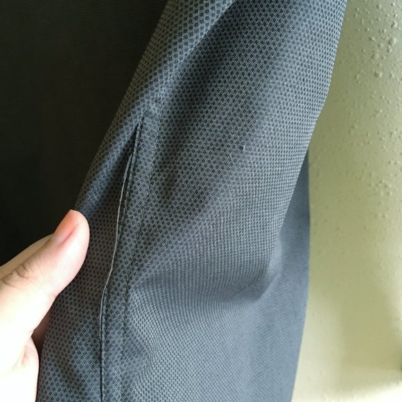 A(x)ist Gray Dot Long Sleeve XL Button Men’s Top - Picture 9 of 12